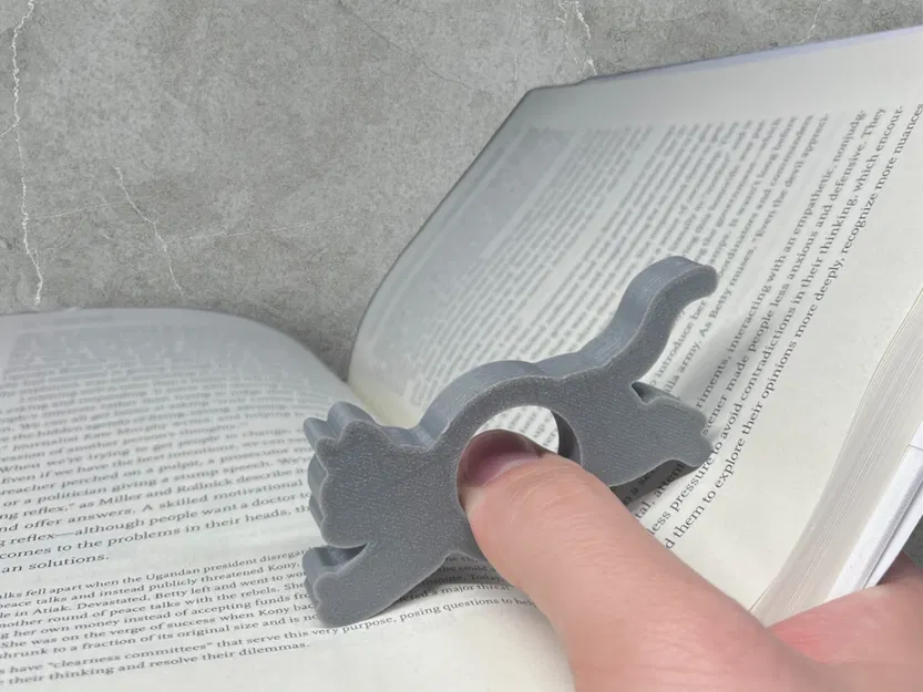 Kẹp Giữ Trang Sách Hình Mèo Siêu Cưng - Image 1