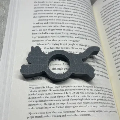 Kẹp Giữ Trang Sách Hình Mèo Siêu Cưng