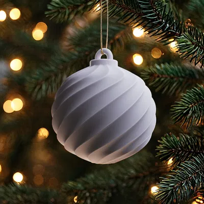 Đồ Trang Trí Giáng Sinh Hình Xoắn Ốc Hiện Đại (Không Cần Hỗ Trợ)