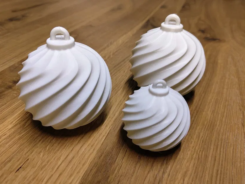 Đồ Trang Trí Giáng Sinh Hình Xoắn Ốc Hiện Đại (Không Cần Hỗ Trợ) - Image 2