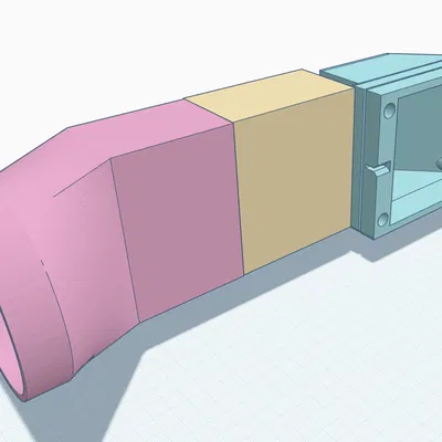 Ống Dẫn Khí Thải xTool S1 40W Lối Ra Cạnh Bên