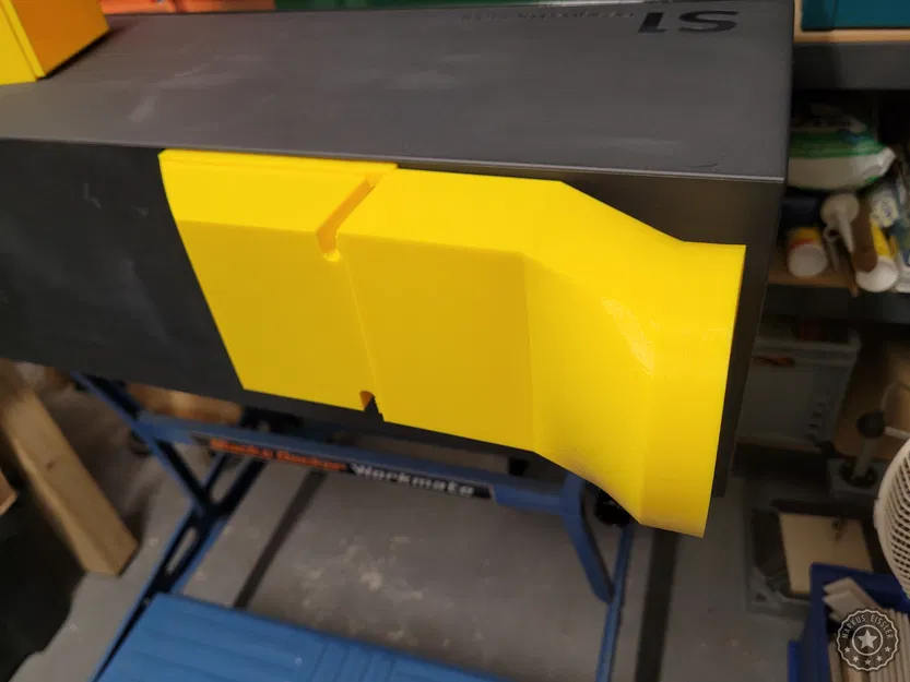 Ống Dẫn Khí Thải xTool S1 40W Lối Ra Cạnh Bên - Image 9