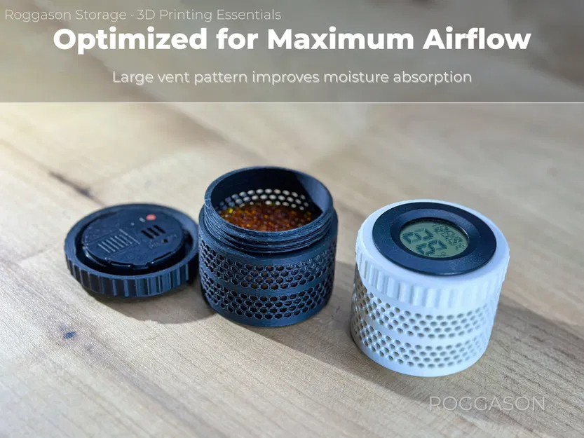 Hộp Đựng Gel Silica Tích Hợp Đồng Hồ Đo Độ Ẩm · V1 - Image 3