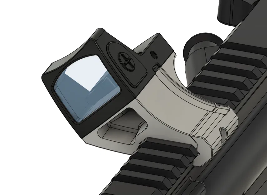 Ngàm Gắn Red Dot Góc Lệch Cho RMR / RMRcc / RMSc - Image 1