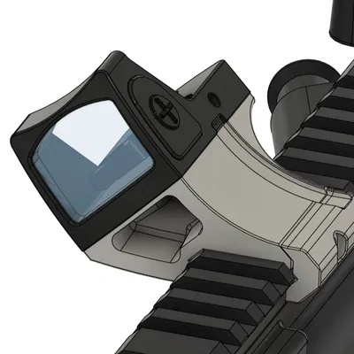 Ngàm Gắn Red Dot Góc Lệch Cho RMR / RMRcc / RMSc