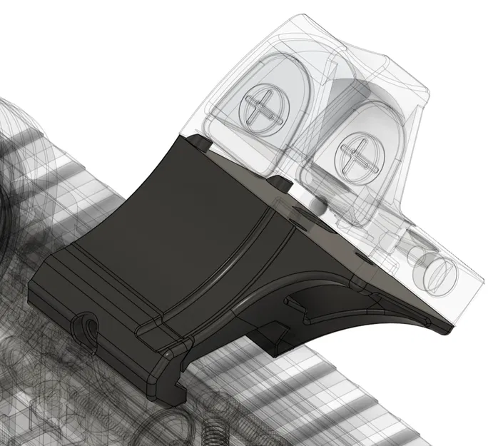 Ngàm Gắn Red Dot Góc Lệch Cho RMR / RMRcc / RMSc - Image 4