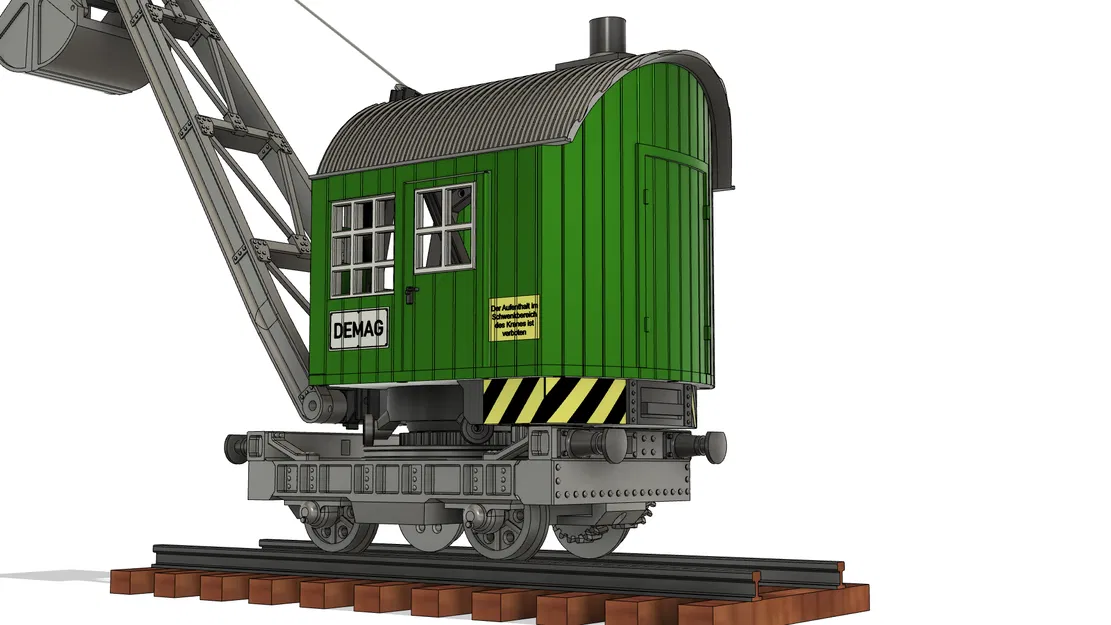 Mô hình xe cẩu hơi nước DEMAG tỉ lệ 1:32 điều khiển RC - Image 3