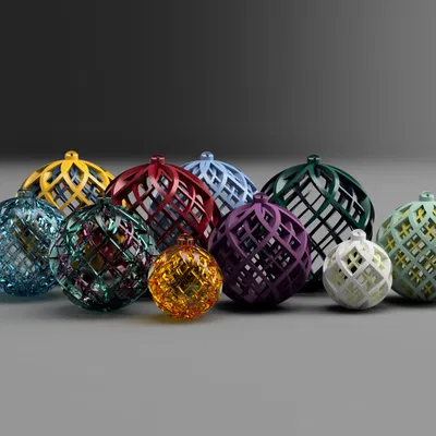 Chuông Giáng Sinh Cắt Đôi Độc Đáo