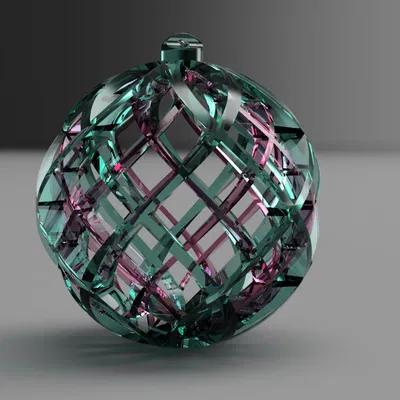 Chuông Giáng Sinh Cắt Đôi Độc Đáo