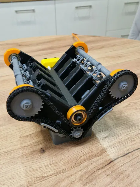 Mô hình động cơ V8 | Piston, Van & Dây xích thời gian chức năng - Image 3