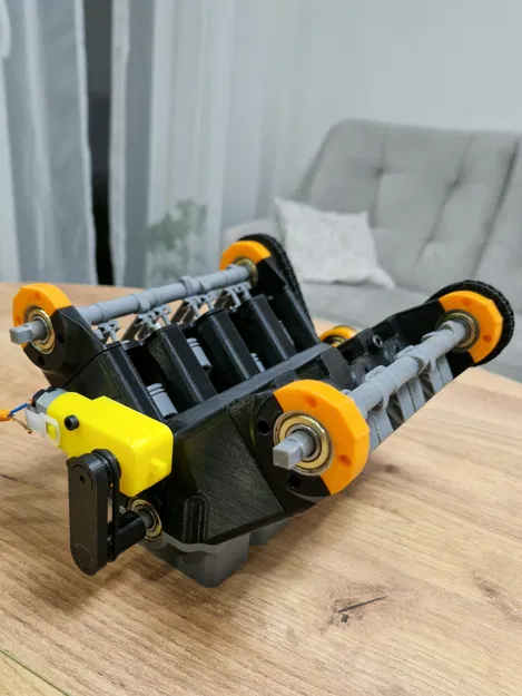 Mô hình động cơ V8 | Piston, Van & Dây xích thời gian chức năng - Image 6