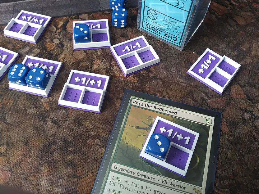 Bộ Đếm Xúc Xắc +1/+1 Cho Magic: The Gathering - Image 1