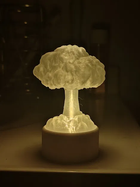 Đám Mây Nấm Hạt Nhân [Đèn Nến LED Tea Light] - Image 3