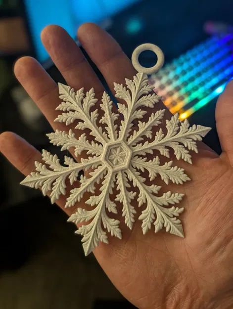 Bộ Trang Trí Tường Và Quả Châu Bông Tuyết - Image 1