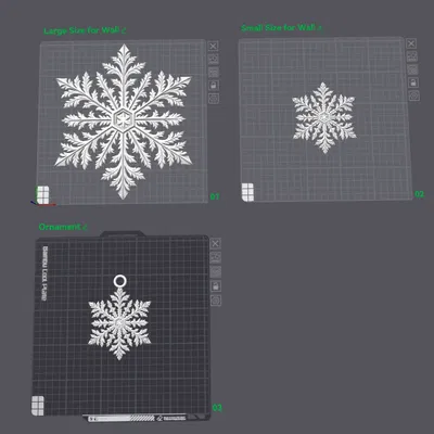 Bộ Trang Trí Tường Và Quả Châu Bông Tuyết