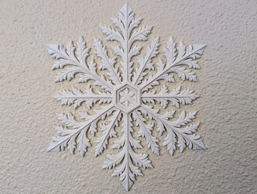 Bộ Trang Trí Tường Và Quả Châu Bông Tuyết - Image 5