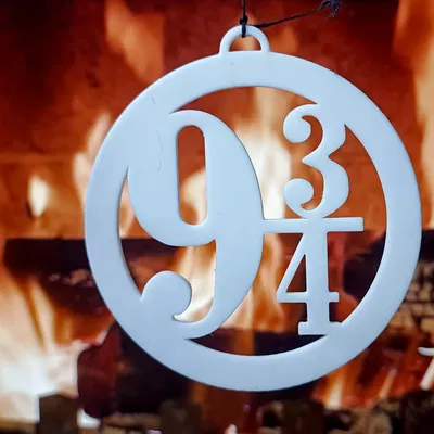 Bộ Đồ Trang Trí Harry Potter In 3D