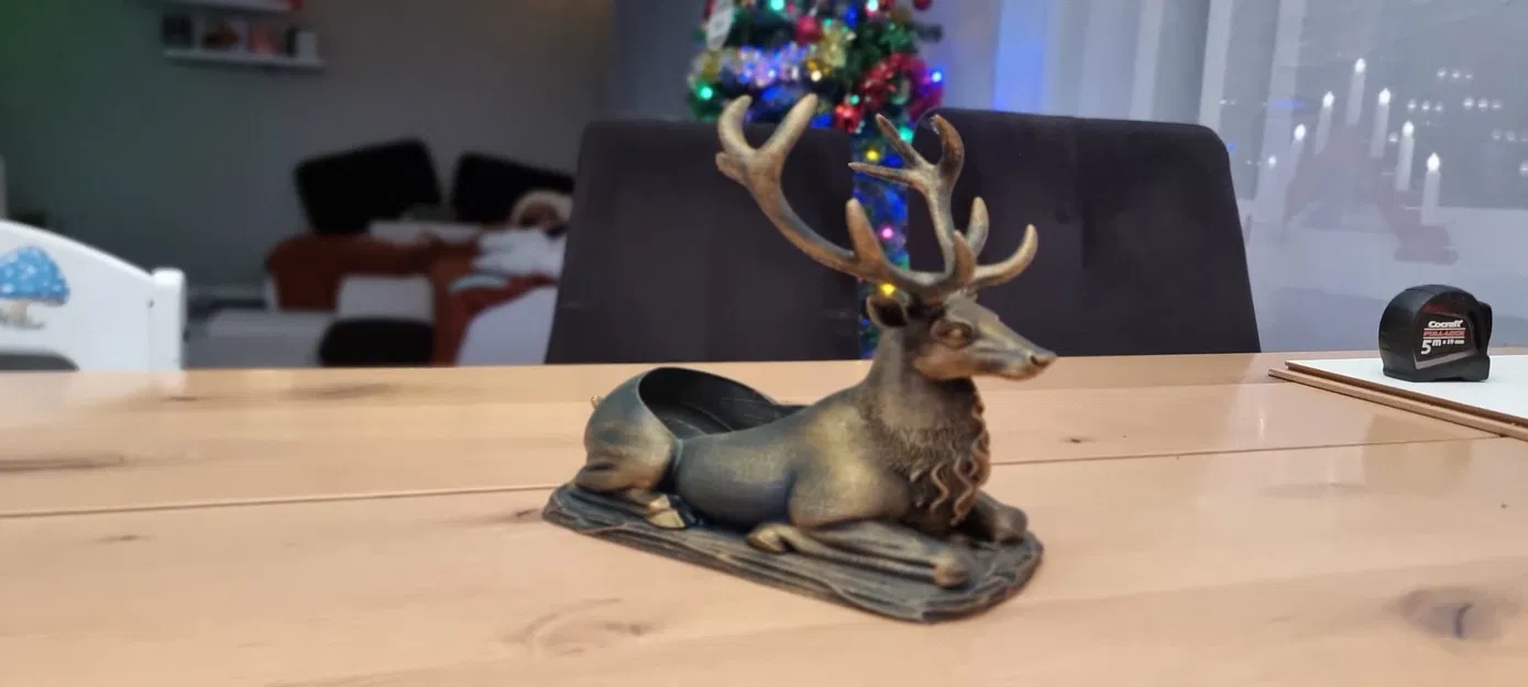 Chân đế giữ chai rượu hình hươu - Image 4