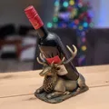 Chân đế giữ chai rượu hình hươu - Thumbnail 9