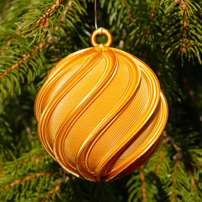 Quả Châu Giáng Sinh Xoắn Ốc Kín 2025