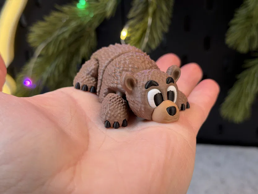 Gấu Con Khớp Nối Dễ Thương - Image 1