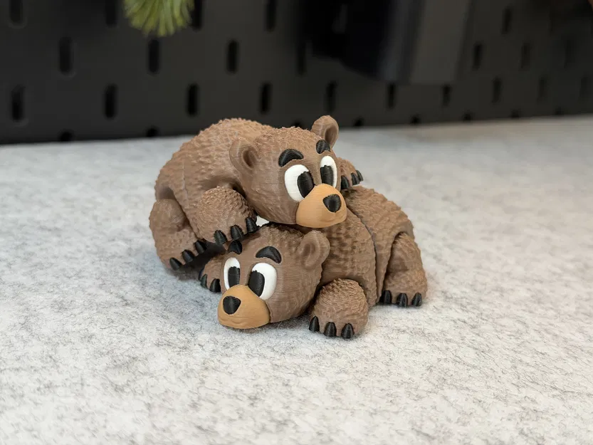 Gấu Con Khớp Nối Dễ Thương - Image 2