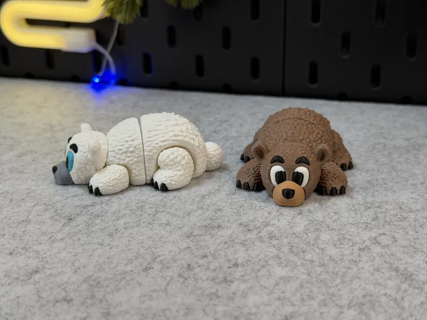 Gấu Con Khớp Nối Dễ Thương - Image 5