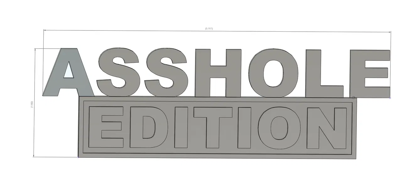 HUY HIỆU "ASSHOLE EDITION" - KHÔNG CẦN SUPPORT/AMS - Image 4