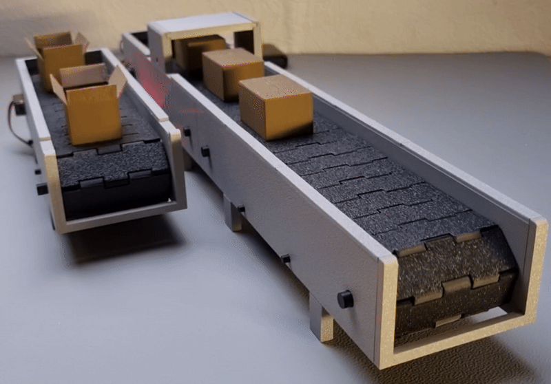 Băng tải Module với Điều khiển Servo Wi-Fi ESP32