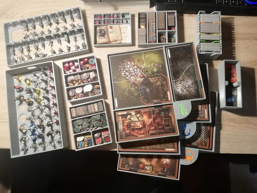 Khay Sắp Xếp Cho Mansions of Madness Tất Cả Các Bản Mở Rộng - Image 1