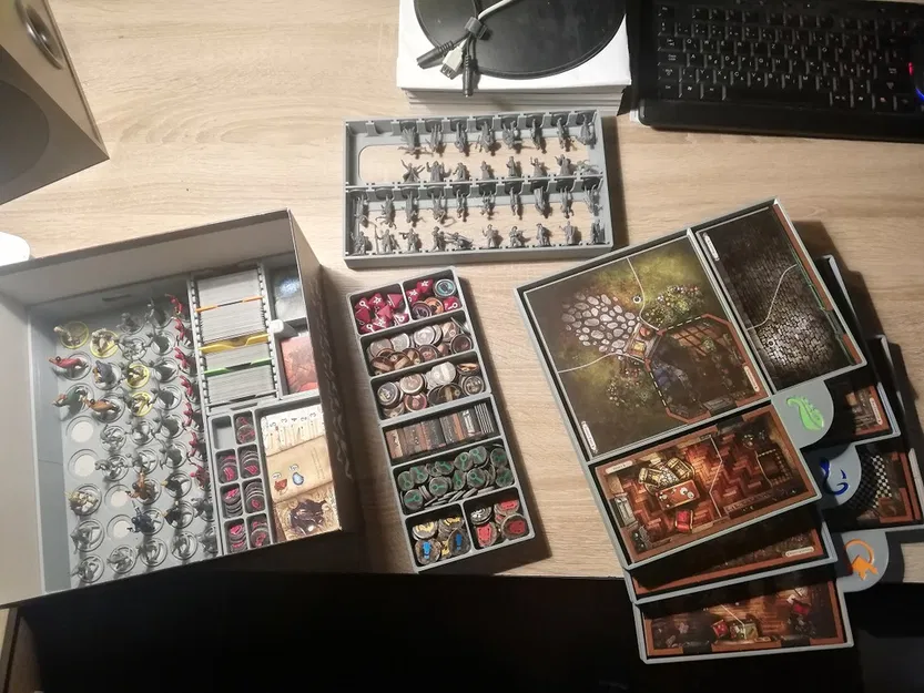 Khay Sắp Xếp Cho Mansions of Madness Tất Cả Các Bản Mở Rộng - Image 4