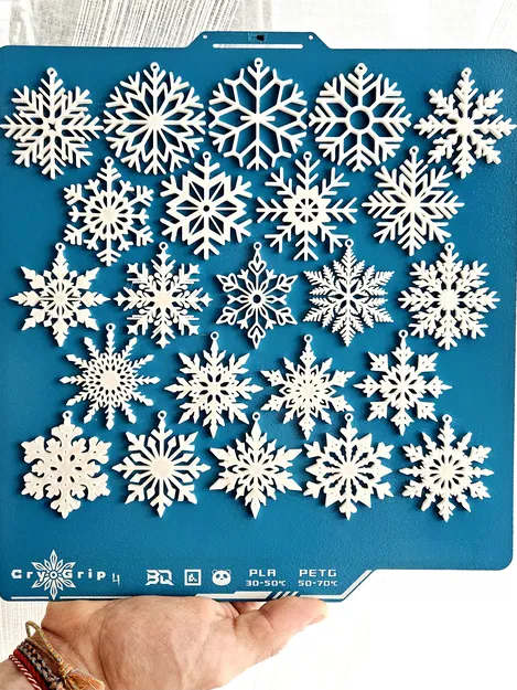 Set 23 Viên Trang Trí Bông Tuyết - Image 2