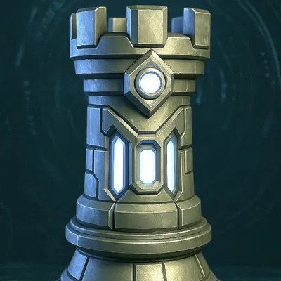 Quân Xe "Titan" - quân cờ vua