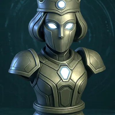 Tượng "Nữ Hoàng" Titan - quân cờ vua