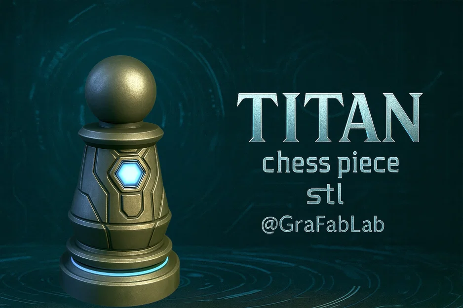 Quân Tốt Titan - quân cờ vua - Image 1