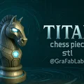 Kỵ sĩ Titan - quân cờ vua - Thumbnail 1
