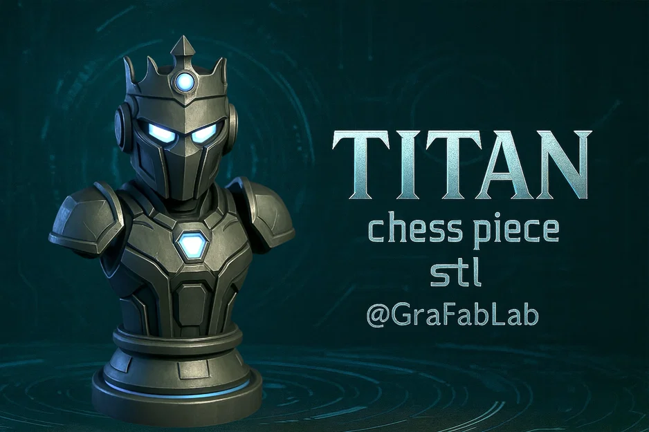 Tượng Vua Titan - Quân Cờ Vua - Image 1