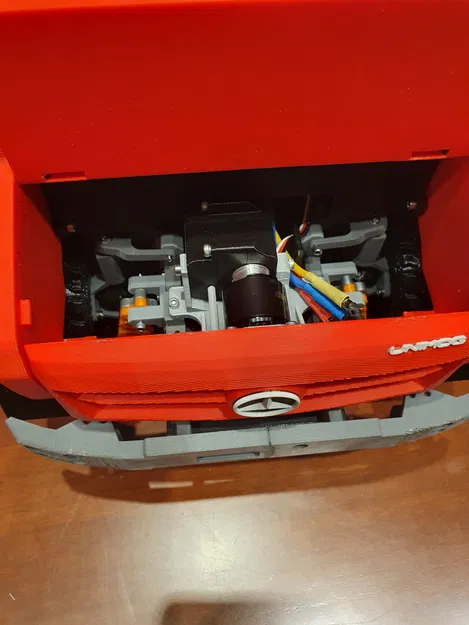 KHUNG SƯỜN UNIMOG RC (model U5023 - 2014) Tỉ lệ 1/10 (XE RC / TẢI RC) - Image 3