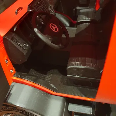 KHUNG SƯỜN UNIMOG RC (model U5023 - 2014) Tỉ lệ 1/10 (XE RC / TẢI RC)