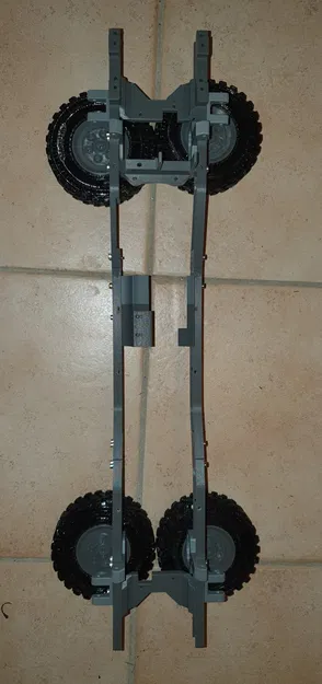 KHUNG SƯỜN UNIMOG RC (model U5023 - 2014) Tỉ lệ 1/10 (XE RC / TẢI RC) - Image 15