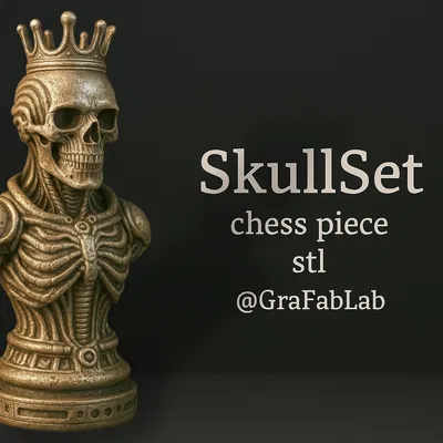 Skullset "King" - Quân Cờ Vua