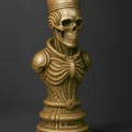Tượng Giám Mục "Skullset" - Quân Cờ Vua - Thumbnail 4