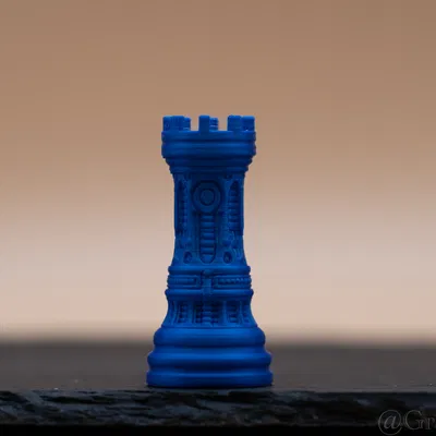 Bộ Quân Mã "Skullset "Rook" - Quân Xe Cờ Vua"