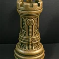 Bộ Quân Mã "Skullset "Rook" - Quân Xe Cờ Vua" - Thumbnail 4