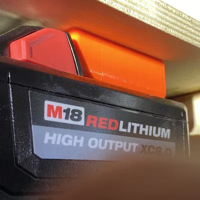 Giá Đỡ Pin Milwaukee M18 Có Snap-Lock