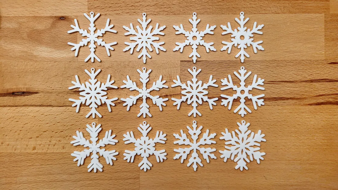 Trang Trí Cây Thông Noel: Tuyết Rơi 2025 - Bộ Thứ Ba - Image 1