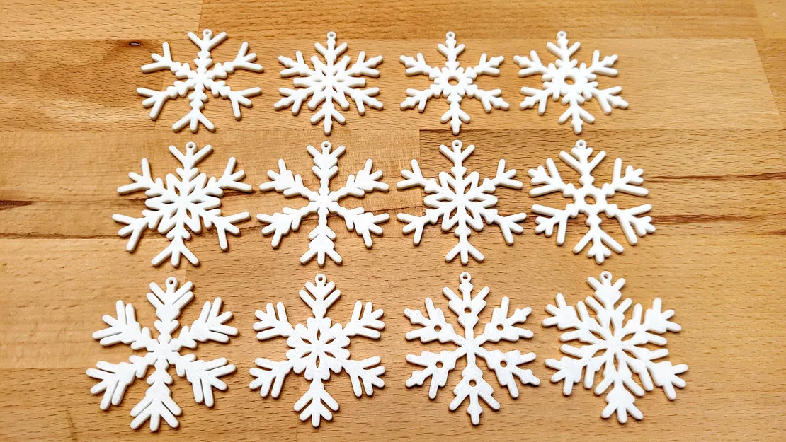 Trang Trí Cây Thông Noel: Tuyết Rơi 2025 - Bộ Thứ Ba - Image 2