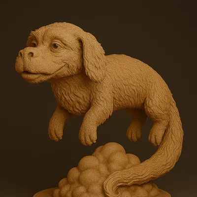 Thần Long Falcor trong phim Chuyện Chưa Kể