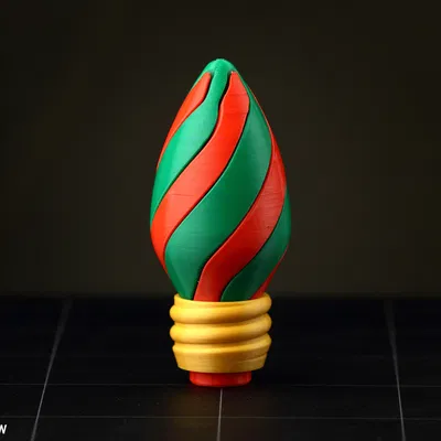 Bóng đèn Giáng Sinh Xoắn Ốc