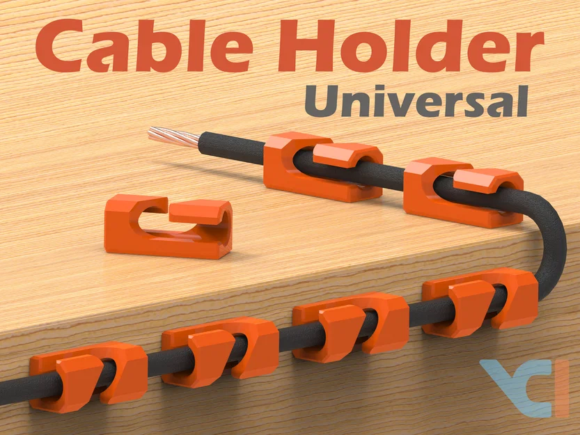 Kẹp Quản Lý Dây Cáp Đa Năng - Image 1